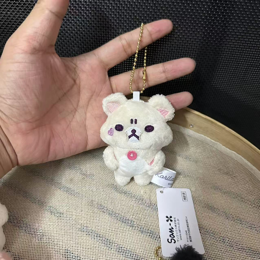 Rilakkuma Sang Trọng Búp Bê Quà Tặng Cho Bé Gái Trang Trí Nhà Đồ Chơi Nhồi Bông Móc Khóa Mặt Dây Chuyền Cho Trẻ Em Bộ Sưu Tập