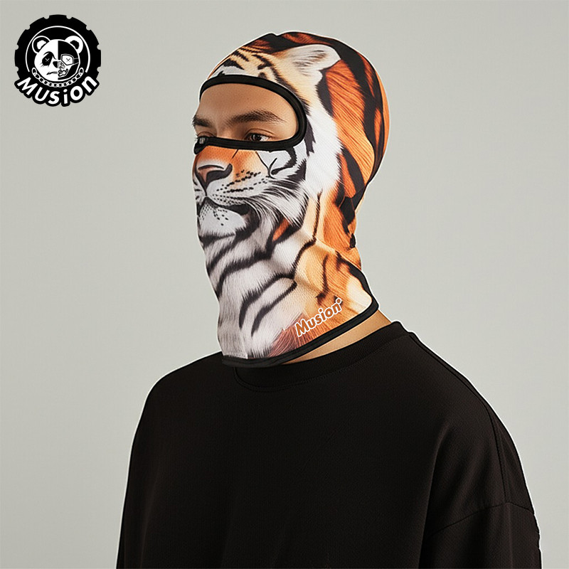 Mặt nạ Musion 3D hình động vật, balaclava full face mask chống tia UV cho xe máy và câu cá