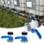 NOTE1 Nam Xuất Khẩu Van Bướm Công Tắc, 75mm Lít 62mm Đến 1000L Hộp Đựng IBC Tank Tap Pipe Connector, Garden Home Tool DN40 / DN50 Van Điều Khiển Lưu Lượng