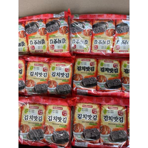 5 LỐC( 15 gói) Rong biển hàn quốc vị kim chi godbawee hàn quốc