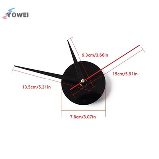 YOWEI DIY Đồng Hồ Treo Tường Cho Văn Phòng Gia Đình Không Khung Hiện Đại 3D Đồng Hồ Treo Tường Gương Dán Thiết Kế Phòng Khách Sạn Trang Trí Trường Học VN