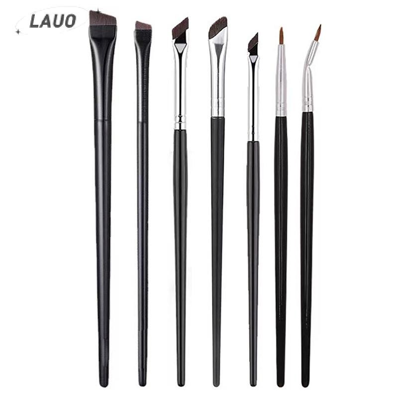 Springevenstar Brow Contour Cọ Trang Điểm Lông Mày Bút Kẻ Mắt Bàn Chải Siêu Mỏng Góc Lót Bàn Chải Mắt Dụng Cụ Trang Điểm Springevenstar