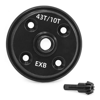 Bánh răng vi sai 43T 10T Bánh răng vát lớn W217 cho ARRMA 1 / 7 MOJAVE 1 / 8 KRATON EXB ARA310980 Bộ phụ tùng nâng cấp kim loại RC Car
