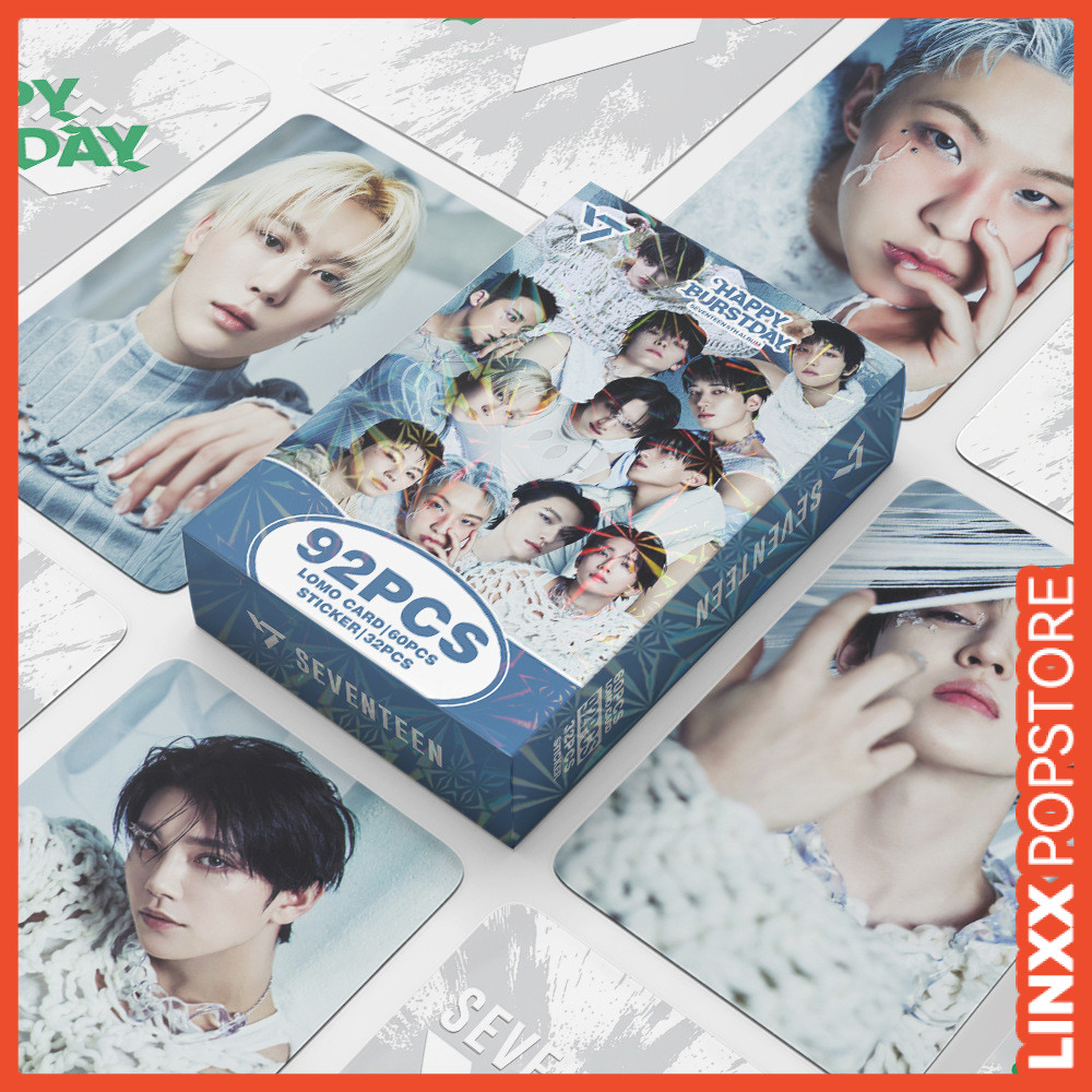 LINXX 92 Chiếc SEVENTEEN Album Mới Lomo Cards Set Kpop HD Hình Ảnh Sưu Tập Photocards Quạt Bộ Sưu Tập Merch