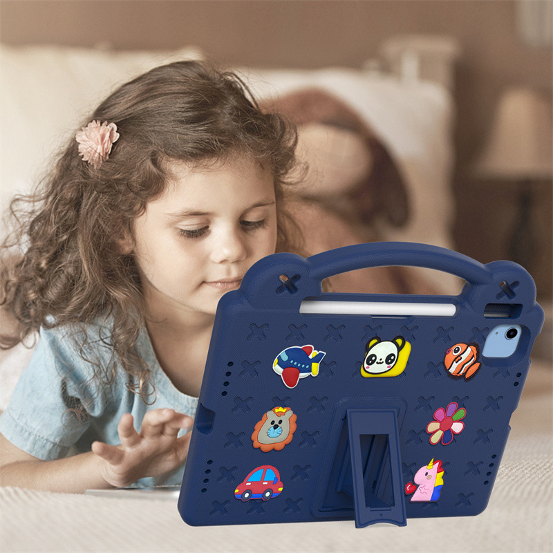 Ốp Lưng Cho iPad (A16) 11th 2025 11 "Vỏ Chất Liệu Bọt EVA Máy Tính Bảng Trẻ Em An Toàn Trẻ Em Vỏ Bảo Vệ Chống Sốc