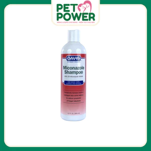 Dầu Tắm Cho Chó Mèo Davis Miconazole – Hỗ Trợ Vệ Sinh & Chăm Sóc Da – 355ml