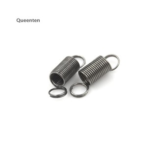 Queenten 10 Chiếc 15 Mm Thép Không Gỉ Căng Thẳng Nhỏ Lò Xo Có Móc Kéo DIY Đồ Chơi QT