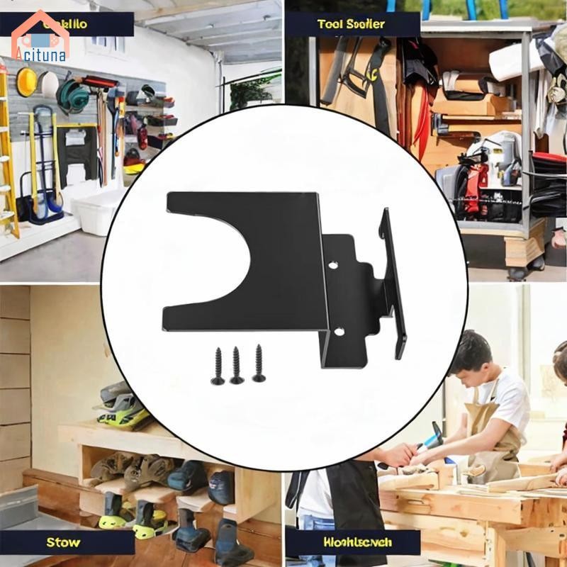 Giá đỡ máy mài góc Lắp đặt máy đánh bóng Giá đỡ lưu trữ treo tường cho tổ chức gia đình Máy mài góc Cờ lê