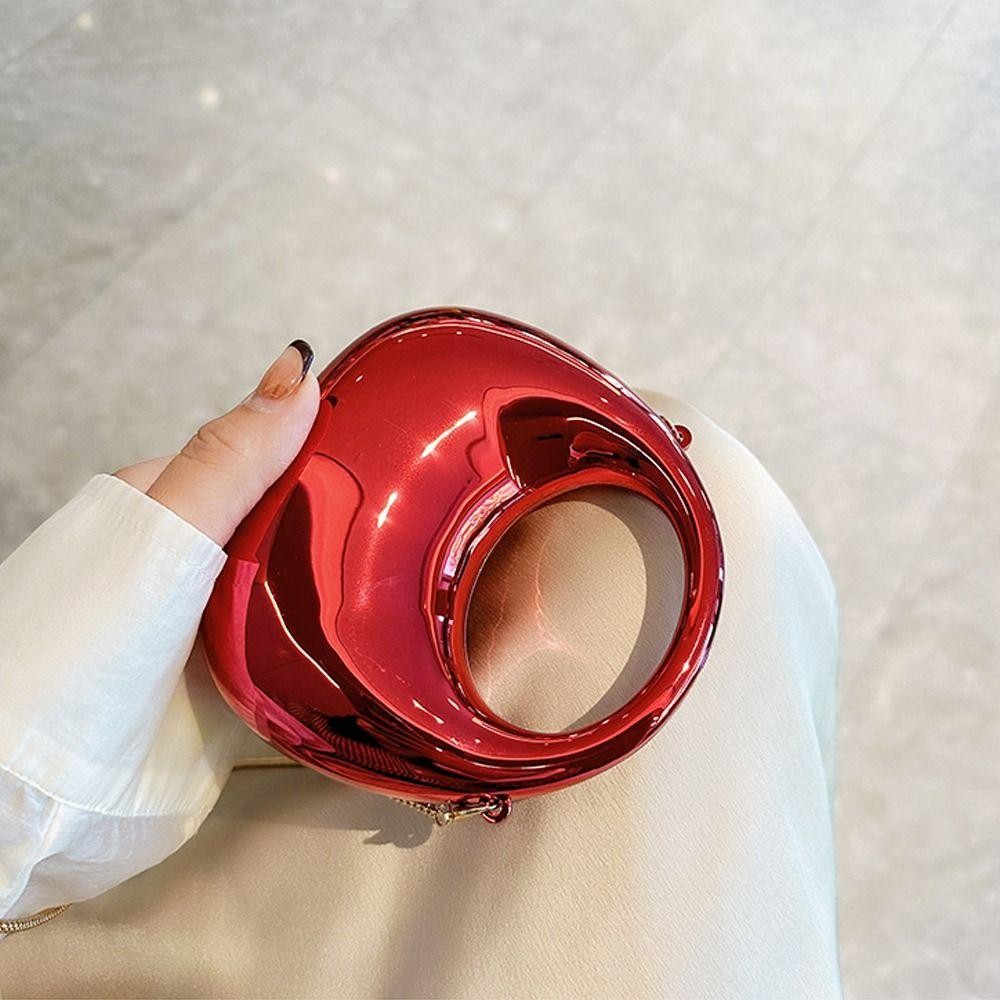 [Vận chuyển nhanh] Túi ly hợp MINIMALY, Túi xách di động thanh lịch, Túi đeo tay cầm nhỏ Acrylic thời trang dành cho nữ