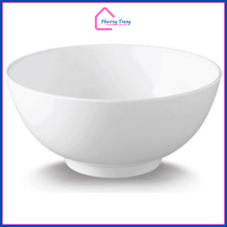 (Vỡ 1 đổi 1) Bộ bát ăn cơm trắng trơn 6 và 10 món - Set chén cơm gia đình sứ cao cấp