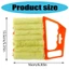 Treeling Easy Storage Blinds Brush Dusting Tool Reach Narrow Gaps Thiết kế tiện dụng mềm mại
