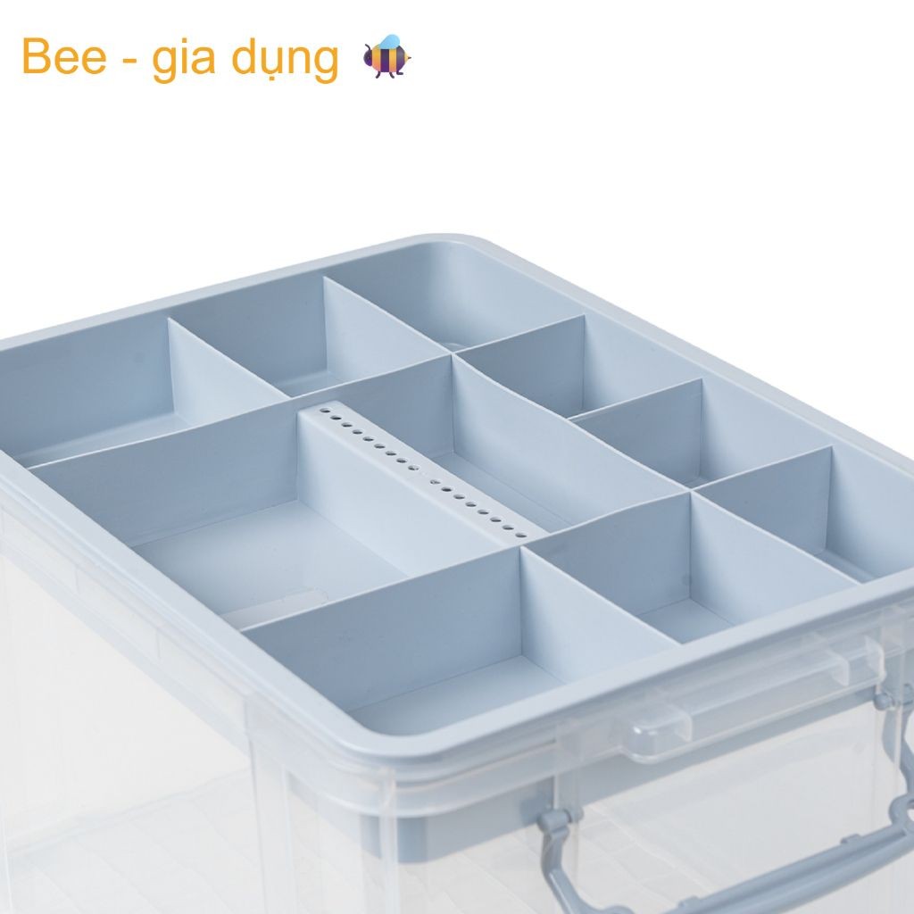 Hộp đựng đồ y tế, Hộp bảo quản thuốc có quai sách chính hãng Việt Nhật