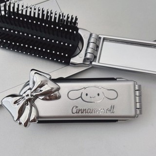 Gương Lược Cầm Tay Chải Tóc 2 Trong 1 Gấp Gọn Tiện Dụng Hoạ Hình Cinnamoroll Timo GL20