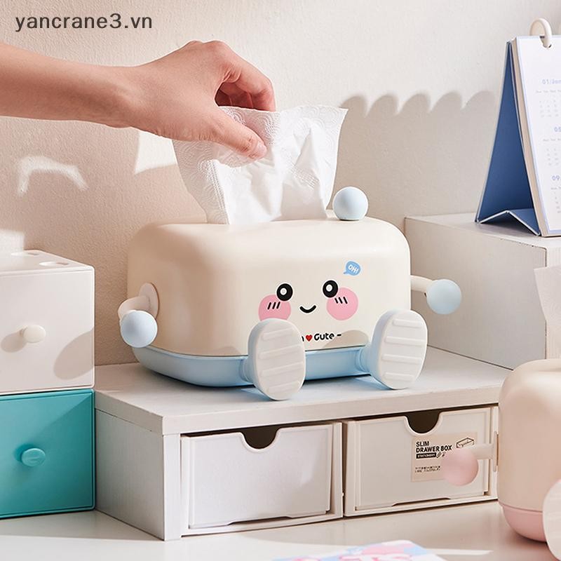 {YAN} Hộp đựng khăn giấy Phòng khách Đèn cao cấp Máy tính để bàn sang trọng Trang trí bàn nghệ thuật cao cấp Hộp giấy ngoại hình cao cấp sáng tạo {ya}