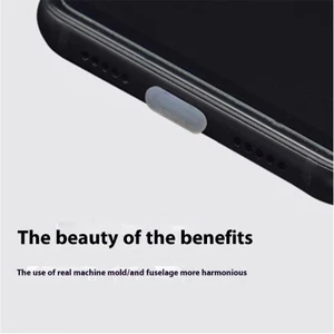 Vỏ bảo vệ cổng sạc Type-C Phích cắm bụi silicon USB C Vỏ chống bụi loại C Mũ chống bụi cho điện thoại di động Ta