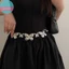 Sund Kim Loại Dây Xích Cơ Thể Thắt Lưng Dây Xích Mặt Dây Chuyền Mùa Hè Đi Biển Eo Cơ Thể Trang Sức Lễ Hội Đai Bụng Trang Sức Nữ VN