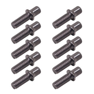 COLO 10 Chiếc Trống Căng Thanh Vít Chặt Kim Loại Chống Rỉ Vít Ngắn Trống Phần Cứng Vít Cho Nhạc Cụ Gõ Par