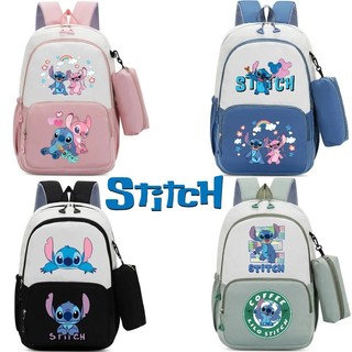 Ba lô Stitch mới ba lô thông thường hai mảnh dây đeo vai thoáng khí nhẹ ba lô dung tích lớn quà tặng