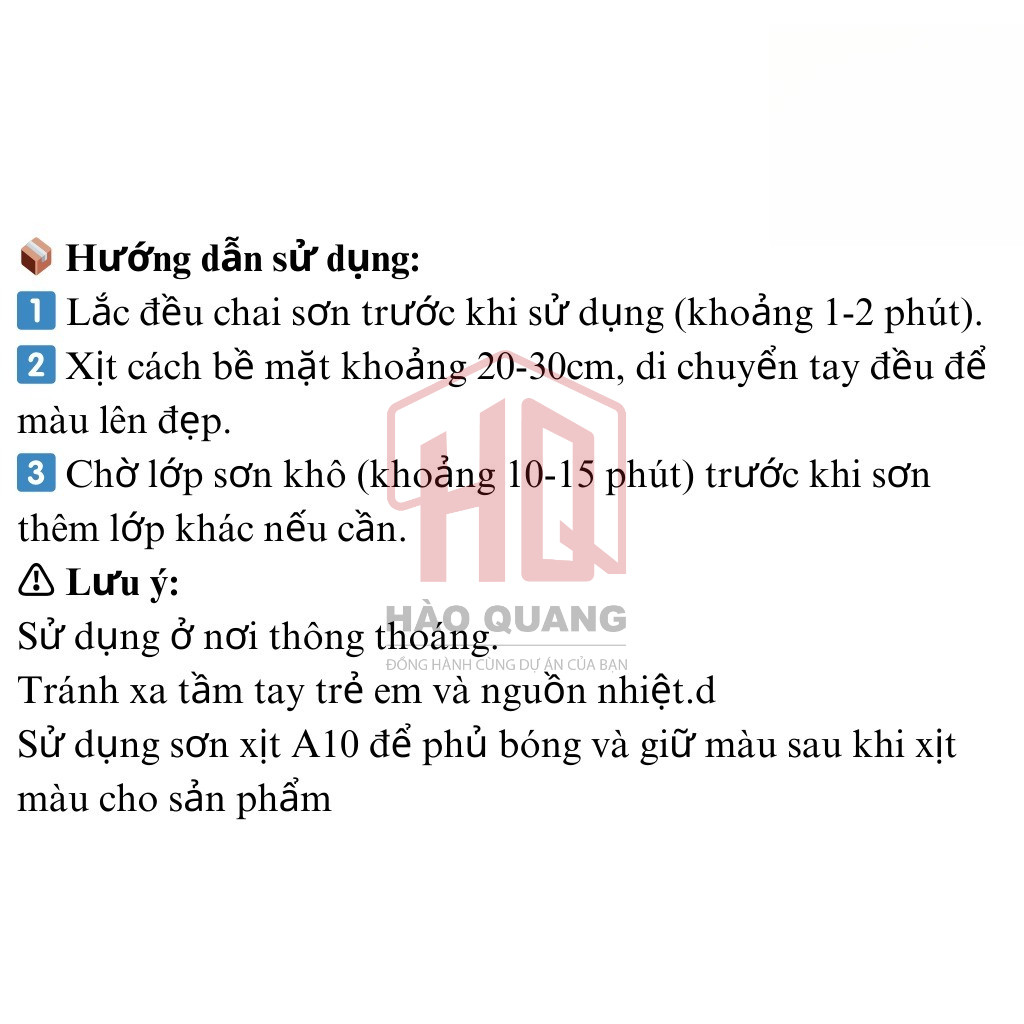 Sơn Xịt ATM Spray  400ml – Nhiều màu lựa chọn, Mau Khô, Dễ Sử Dụng