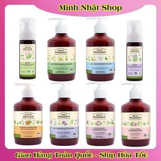 [DATE MỚI] Dung dịch vệ sinh phụ nữ Anteka Zelenaya 370ml Làm Dịu Da, Giúp chống Khuẩn, Cân Bằng Độ pH Vùng Kín của Nga