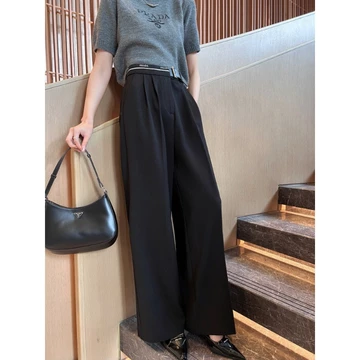 ❤️❤️[SẴN SÀNG & HÀNG CÓ SẴN]❤️❤️ PRAD * * * Quần Nữ Phù Hợp Với Quần Nữ Quần Culottes 2025 Mới