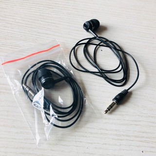 Tai nghe có dây một mặt 3.5mm, tai nghe nhét tai đơn cho điện thoại di động, máy tính xách tay
