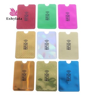 10 Chiếc Hộp Đựng Thẻ Ngân Hàng RFID Hỗn Hợp Bảo Vệ Che Chắn NFC Chống Trộm Thẻ [MỚI]