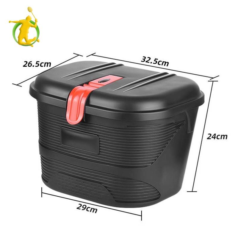 Giỏ xe đạp điện có khóa có nắp đậy Giỏ xe đạp dung tích lớn 20L cho