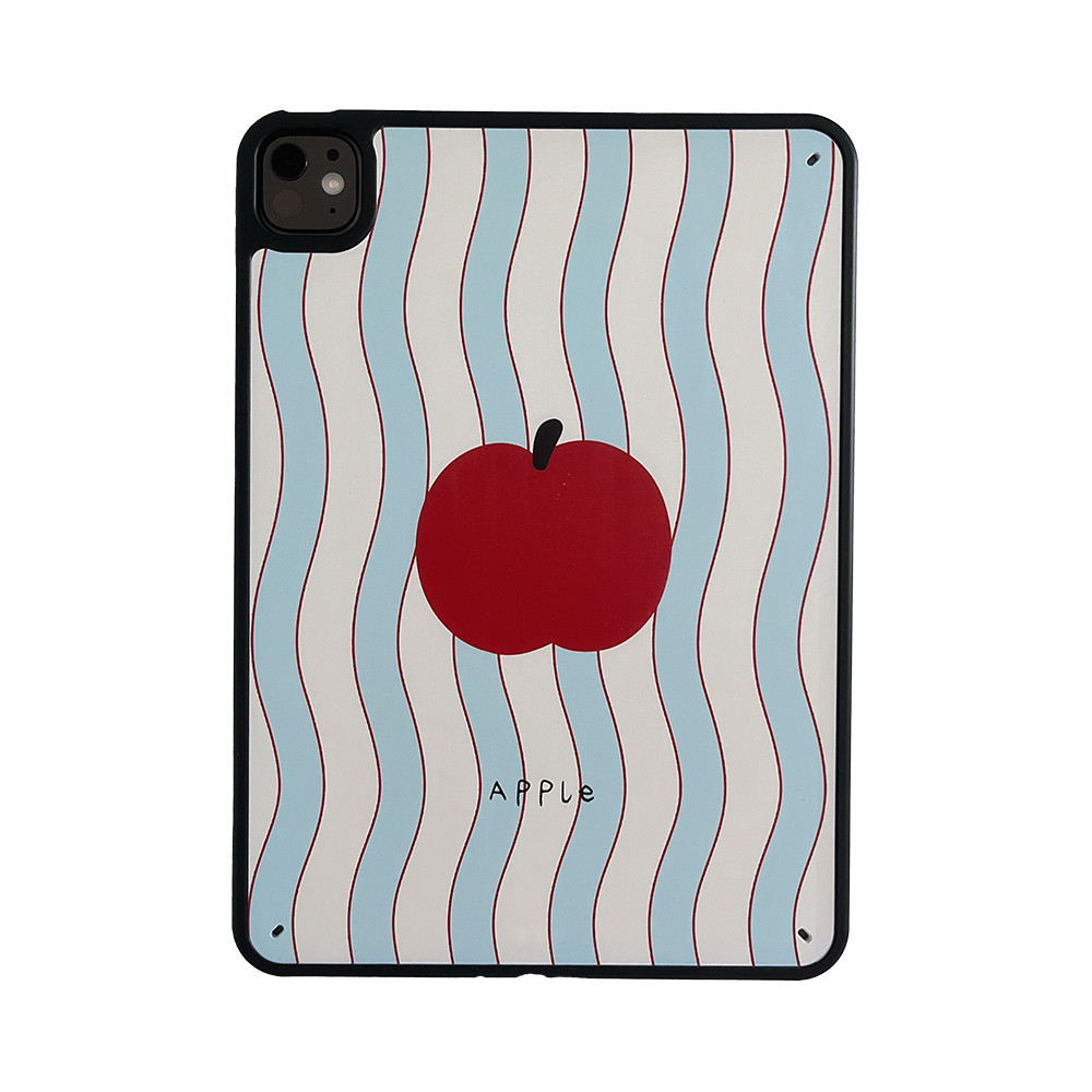 Vỏ cứng Acrylic One Apple Cover cho Mini6 Mini7 A17Pro IPad 5 6 7 8 9 10 11 A16 Air 2 3 4 5 6 Air 11 M2 Pro10.5 10.2 "Pro11 2018 2020 2021 2022 M4 Pro13 2024 2025