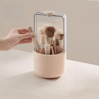 Hộp lưu trữ bàn trang điểm, giá đựng cọ trang điểm - 10