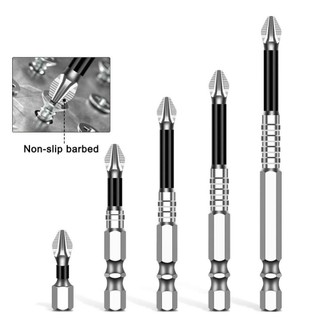Bit điều khiển JIGK, Bit tuốc nơ vít tác động hợp kim S2 từ tính mạnh mẽ, Mũi khoan chéo chống va đập di động K5 chống trượt