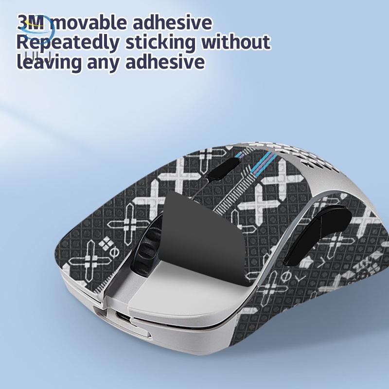 ULJ Chuột Grip Tape Sticker Chống Trượt Hút Mồ Hôi Cho Mô Hình Vinh Quang D / Model O Chuột Chơi Game Chống Trơn Trượt Miếng Dán Chuột Game Thủ Phụ Kiện.