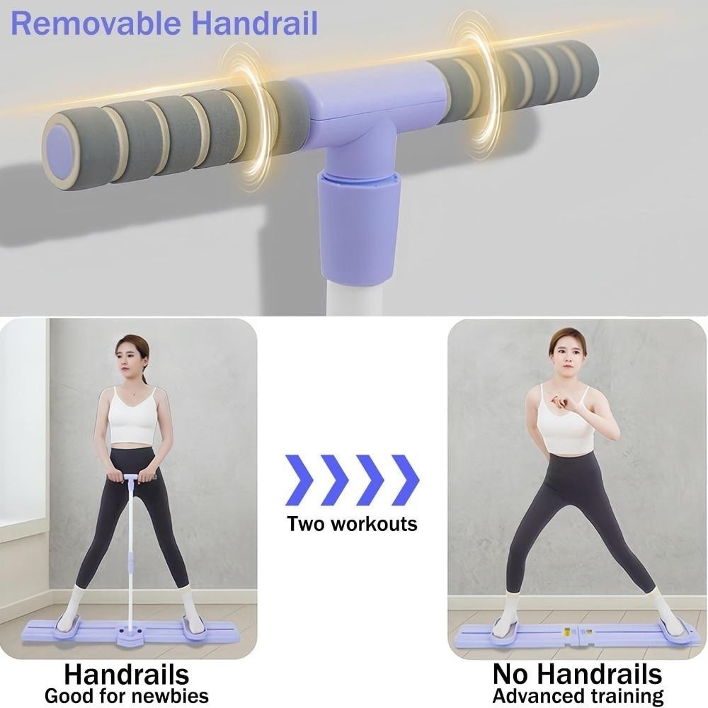 Máy trượt tuyết YMIFI, Tập thể dục Aerobic Làm đẹp Thiết bị tập cơ bắp hình chân, Đáy chậu sau sinh Chân mỏng Huấn luyện viên chân hông Tập thể dục tại nhà