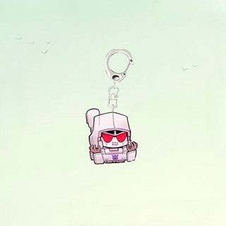 [Keychain] Móc khóa hàng hóa Transformers Bumblebee Starscream, trang trí ba lô sinh viên hoạt hình sáng tạo, phụ kiện nhỏ tinh xảo CKMB