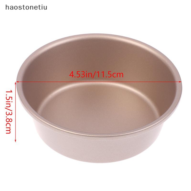 HA Thép Carbon Tròn Phô Mai Chảo Bánh Khuôn Chiên Không Khí Bánh Mì Khuôn Tart Giá Đỡ Pudding Thạch DIY Bánh Nướng Bánh Khuôn Chảo n