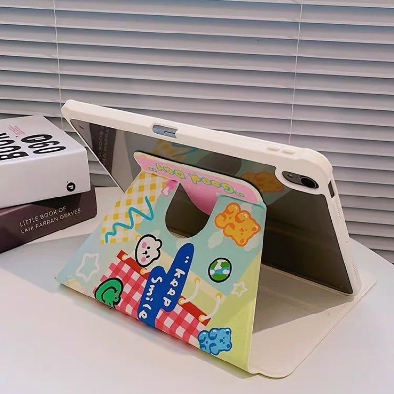 Ốp Lưng Máy Tính Bảng Cho Samsung Galaxy Tab A9 Plus S7plus / S8plus S9 FE + S10ULTRA Tab A7 lite S9plus / s10plus 12.4inch Tab S6 lite 10.4inch Xoay Được Phong Cách Sách Có Giá Đỡ Bút Chì