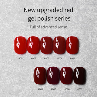 ANNIES 12ml Cherry Red Gel Nail Polish Bright Red UV Led Gel 9 màu