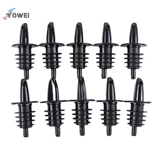 YOWEI 10 Chiếc Bình Rượu Chảy Tự Do Rót Chai Nhựa Rót Rượu Rót Vòi Thanh Rượu Phụ Kiện VN