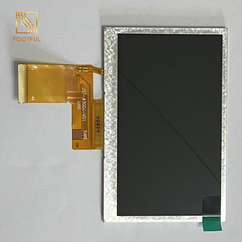 Màn hình hiển thị LCD 4,3 inch chung Màn hình hiển thị xe 480x272 3.3V Màn hình LCD