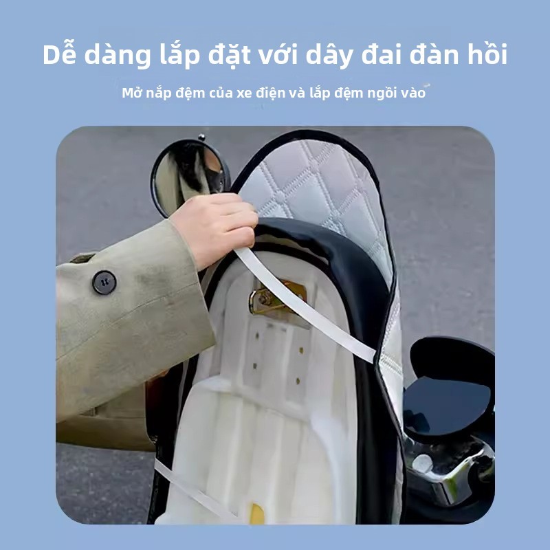 Phong cách đa dạng Áo Trùm Xe Máy điện，Kem chống nắng lá nhôm và vật liệu cách nhiệt Cài đặt rất đơn giản