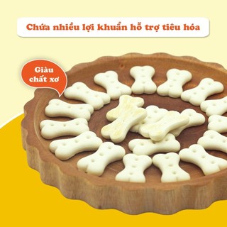 Bánh Quy Hương Sữa Cho Chó Mọi Lứa Tuổi Hỗ Trợ Duy Trì Sức Khỏe Đường Ruột - 160gr