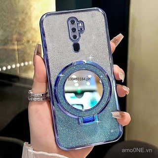 Ốp điện thoại OPPO A9 2020 A5 2020 F11 Pro Reno Z Reno 2 Reno 2F Reno 2Z, ốp chống sốc, ốp điện thoại gương trang điểm mạ điện
