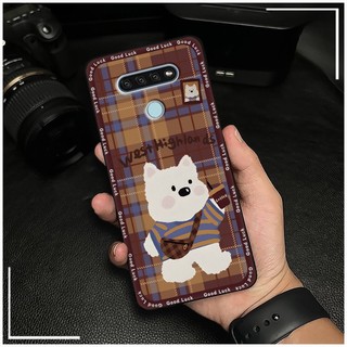 Ốp Điện Thoại Bền Chống Bụi Bẩn Cho LG Q51 Động Vật Hoạt Hình Dễ Thương TPU Mềm Ốp Lưng Chống Va Đập Chống Bụi Thiết Kế Thời Trang Bảo Vệ Túi Điện Thoại Bọc Toàn Bộ Graffiti Chống Sốc