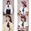 Treeling Thời Trang Mèo Đen Thêu Táo Vintage Tie Thiết Kế Có Thể Điều Chỉnh Cho Sự Kiện
