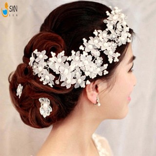 Cô Dâu Tóc Nho Trang Sức Tóc Ngọc Trai Và Hoa Cô Dâu Đầu Nho Tóc Mảnh Cho Phù Dâu Tiệc Cưới Bóng