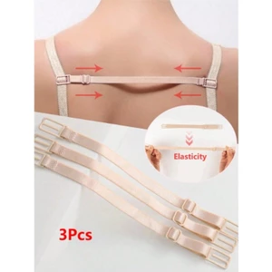 Dây đeo ngực/áo ngực chống trượt 22cm có khóa mơ, 3 dây, điều chỉnh, dùng ngoài trời/du lịch/thể thao, định hình và cố định