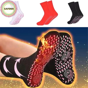 SAFENH Unisex Tự Làm Nóng Chăm Sóc Sức Khỏe Tất Tourmaline Máy Mát Xa Chân Ấm Tất VN