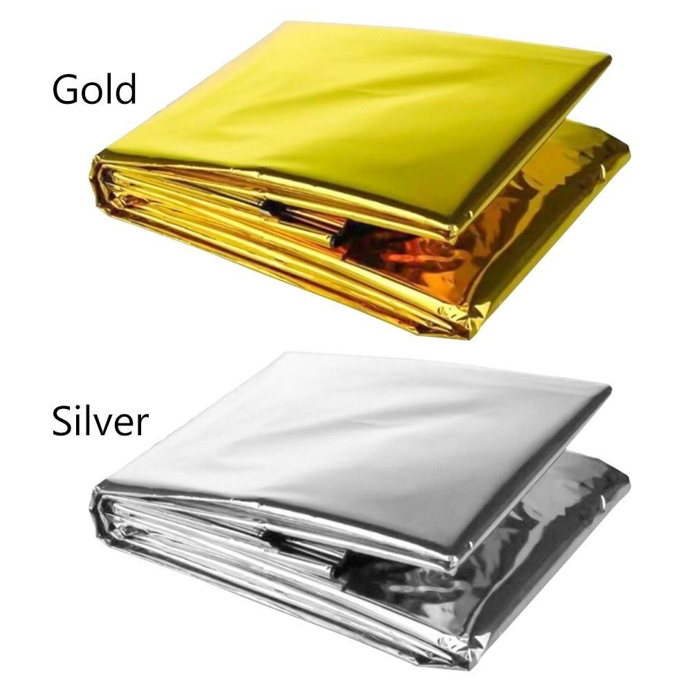 Chăn giữ nhiệt CQCJ - Mylar tái sử dụng, chống gió, lý tưởng cho cắm trại và đi bộ đường dài