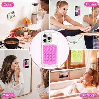 24-Pack Giá đỡ điện thoại silicone từ tính - Giá đỡ selfie đa năng với lực hút mạnh, chống trượt & rảnh tay