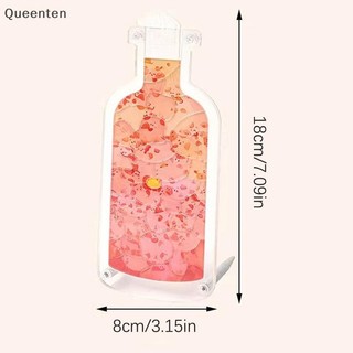 Queenten Acrylic Xếp Hình Dễ Thương 3D Ghép Hình Động Vật Lợn Hình Hoạt Hình Sáng Tạo Khối Cứng Lắp Ráp Chai Ngộ nghĩnh Trò Chơi Bé Gái Trẻ Em Quà Tặng QT